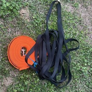 Black and Orange VR Cable Management System